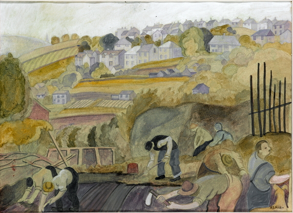 Harry-Epworth-Allen: Preparing-the-Ground,-late-1920s