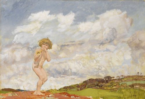 Artist Charles Sims: Pan, circa 1916