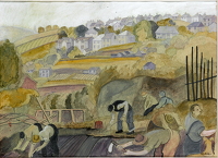 Artist Harry Epworth Allen: Preparing the Ground, late 1920s